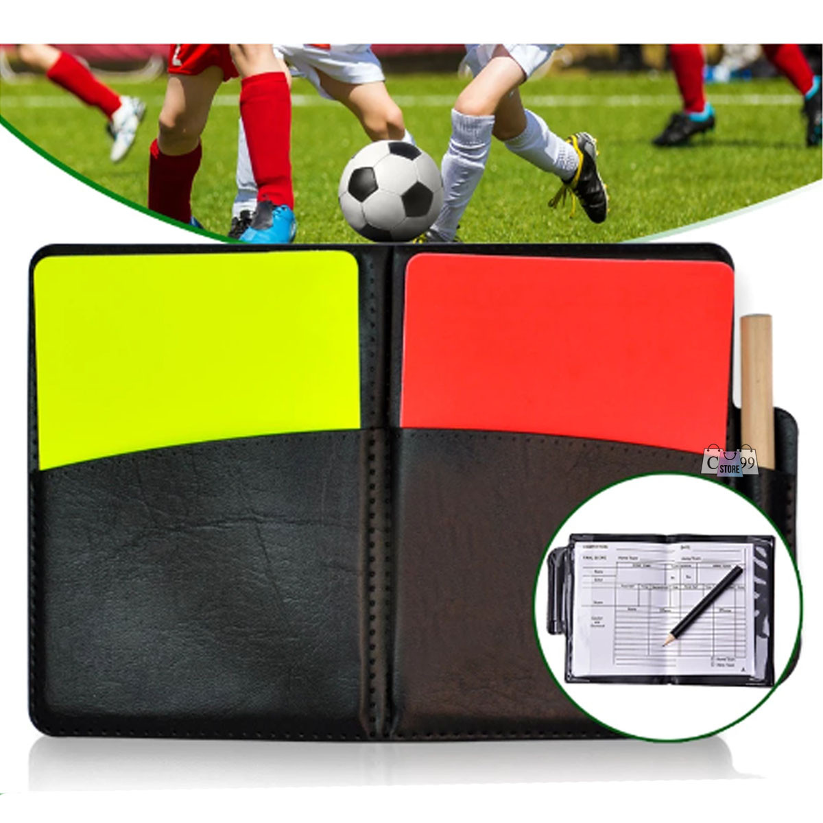 Miniatura 3 de Tarjetas Arbitro Amarilla Y Roja Libreta